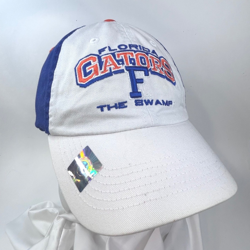FLORIDA GATORS The Swamp Baseball Hat 2019 NWOT Blue White Adjustable Men